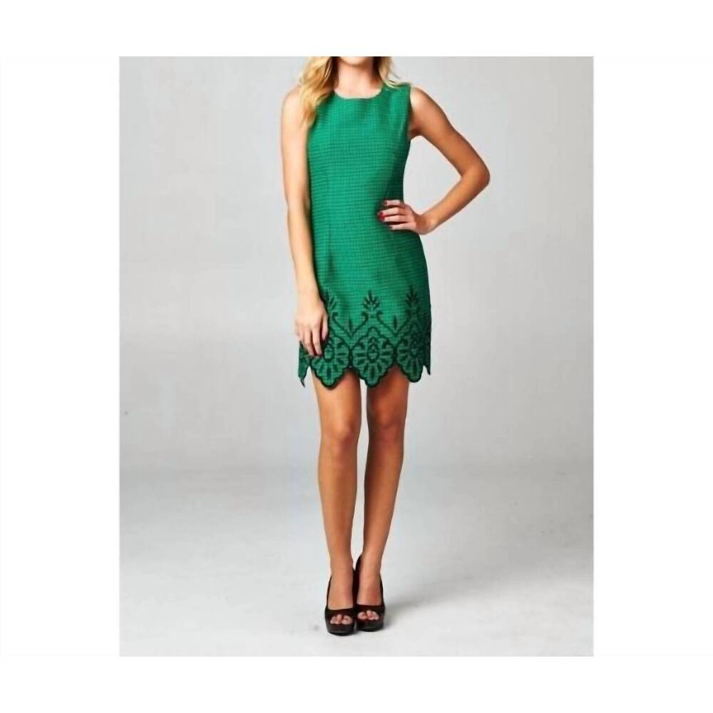 NEW ESLEY COLLECTION karrie dress in green